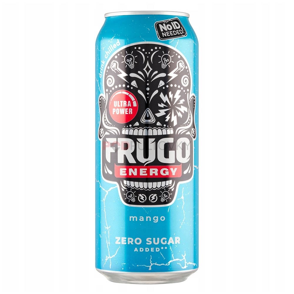 Frugo Energy Drink Mango Blue 330 ml